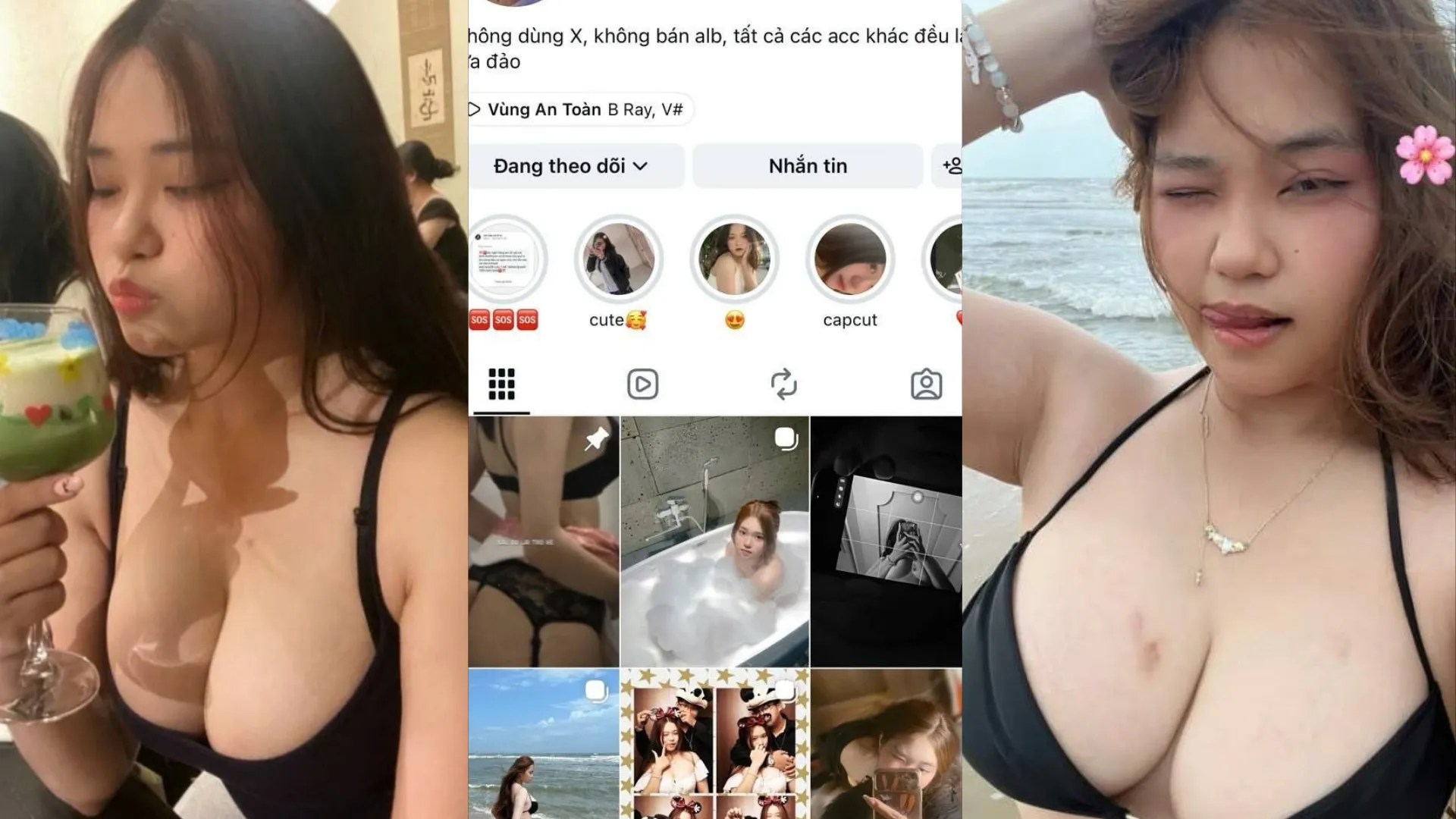 Ảnh thumbnail video [ VUÝP ] Quái vật 3 đầu Tâm Ngọc chụp nude photobooth còn có cả đi some